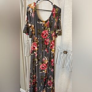 Chic Soul Maxi Dress with Pockets